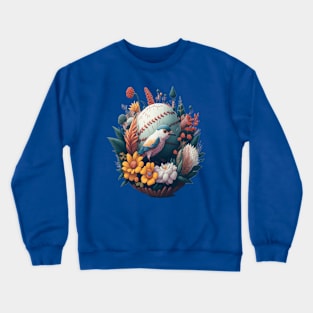 Dream Bouquet, a fantasy flowers design Crewneck Sweatshirt